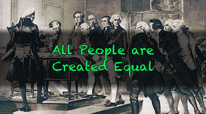 All People are Created Equal